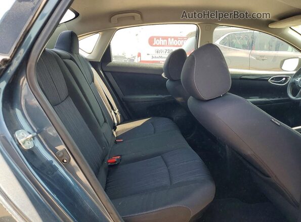 3N1AB7AP9HY310090 2017 NISSAN SENTRA Black Vista de los asientos traseros