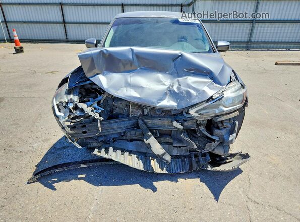 3N1AB7AP9HY374680 2017 NISSAN SENTRA Gray Vista frontal