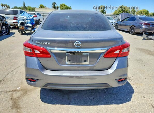 3N1AB7AP9HY374680 2017 NISSAN SENTRA Gray Vista trasera