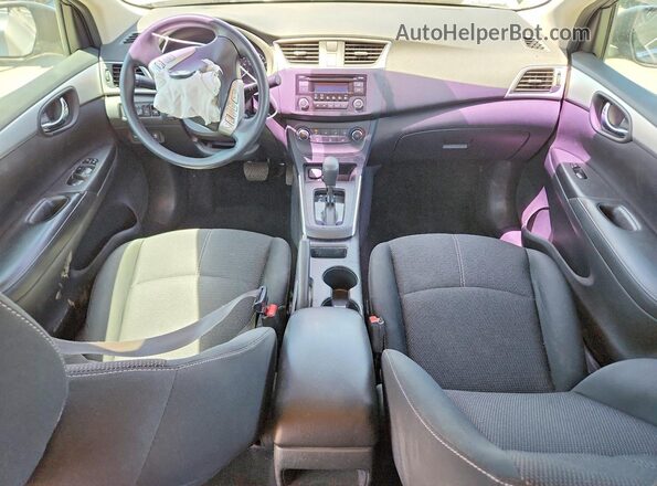 3N1AB7AP9HY374680 2017 NISSAN SENTRA Gray Vista del salpicadero