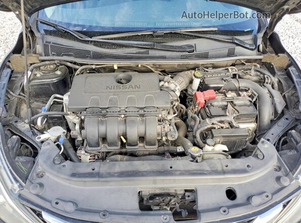 3N1AB7AP9HY395318 2017 NISSAN SENTRA Black Սալոնի հետևի տեսք