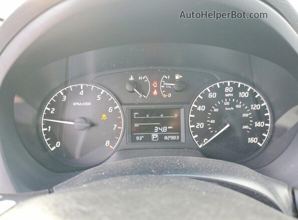 3N1AB7AP9HY395318 2017 NISSAN SENTRA Black Սարքավորումների վահանակի տեսք