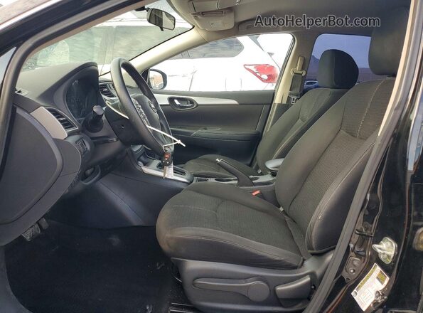 3N1AB7AP9HY395318 2017 NISSAN SENTRA Black Սալոնի դիմացի տեսք