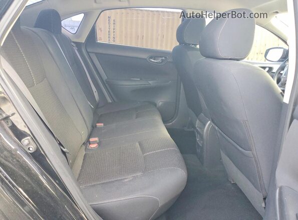 3N1AB7AP9HY395318 2017 NISSAN SENTRA Black Հետևի նստատեղերի տեսք