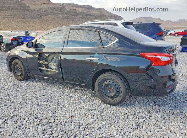 3N1AB7AP9HY395318 2017 NISSAN SENTRA Black Հետևի ձախ