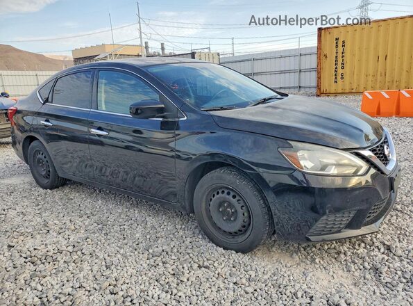 3N1AB7AP9HY395318 2017 NISSAN SENTRA Black Առջևի աջ