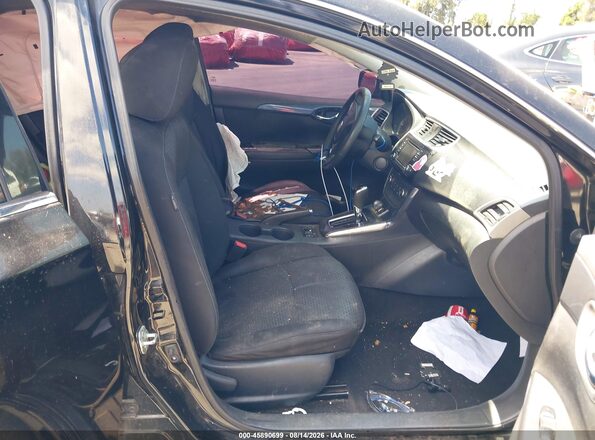 3N1AB7AP9HY395819 2017 NISSAN SENTRA Black Սալոնի դիմացի տեսք