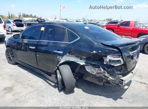 3N1AB7AP9HY395819 2017 NISSAN SENTRA Black Հետևի ձախ