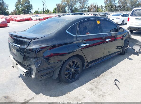 3N1AB7AP9HY395819 2017 NISSAN SENTRA Black Հետևի աջ