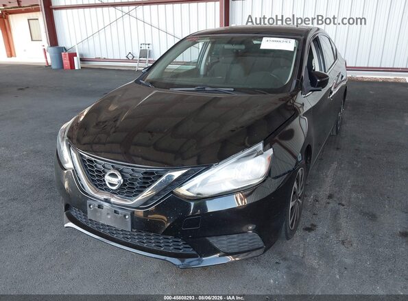 3N1AB7AP9HY396159 2017 NISSAN SENTRA Black Вид спереду