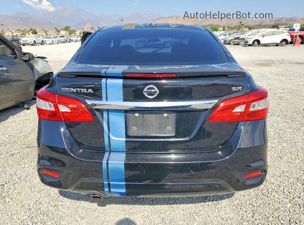 3N1AB7AP9HY408911 2017 NISSAN SENTRA Black Vista trasera