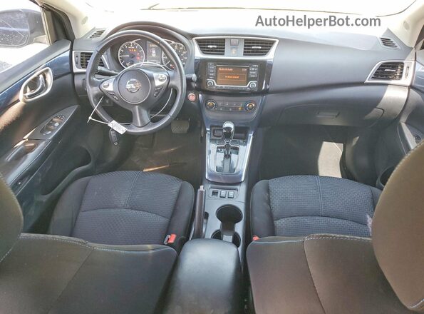 3N1AB7AP9HY408911 2017 NISSAN SENTRA Black Vista del salpicadero