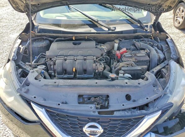 3N1AB7AP9HY408911 2017 NISSAN SENTRA Black Vista interior trasera