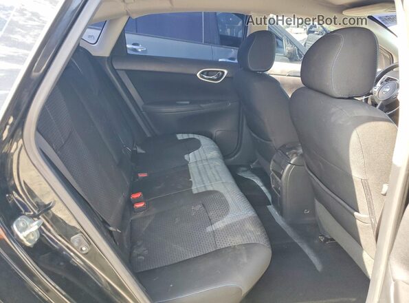 3N1AB7AP9HY408911 2017 NISSAN SENTRA Black Vista de los asientos traseros