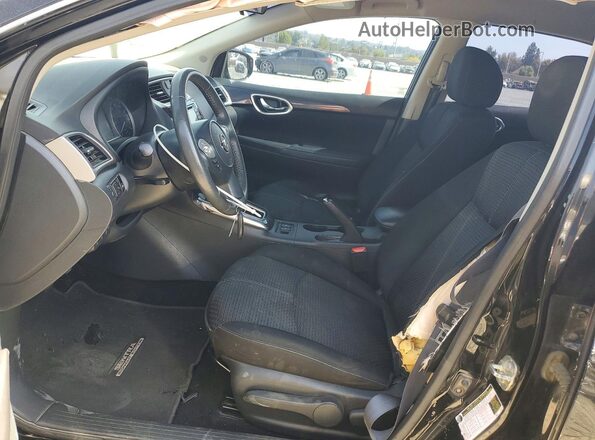 3N1AB7AP9HY408911 2017 NISSAN SENTRA Black Vista interior delantera
