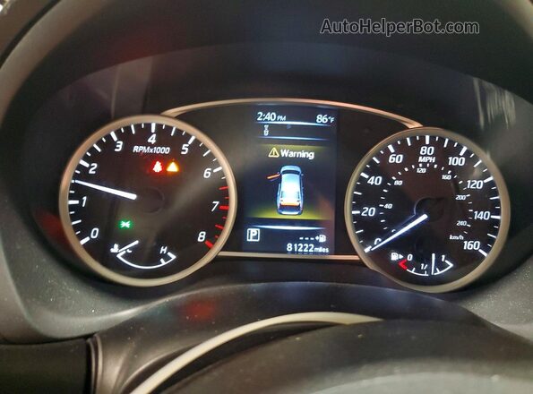 3N1AB7AP9JL637026 2018 NISSAN SENTRA Gray Սարքավորումների վահանակի տեսք