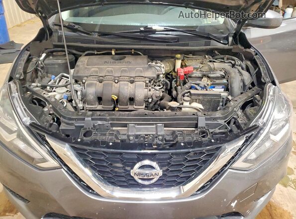 3N1AB7AP9JL637026 2018 NISSAN SENTRA Gray Սալոնի հետևի տեսք