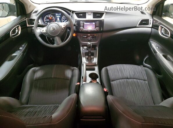 3N1AB7AP9JL637026 2018 NISSAN SENTRA Gray Առջևի վահանակի տեսք