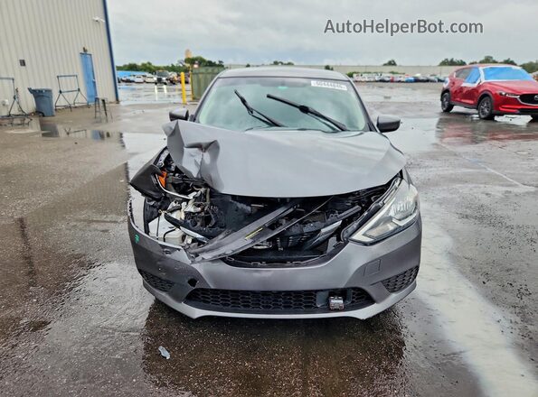 3N1AB7AP9JY224039 2018 NISSAN SENTRA Gray Вид спереду