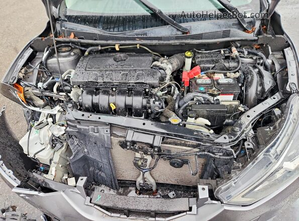 3N1AB7AP9JY224039 2018 NISSAN SENTRA Gray Вид задньої частини салону
