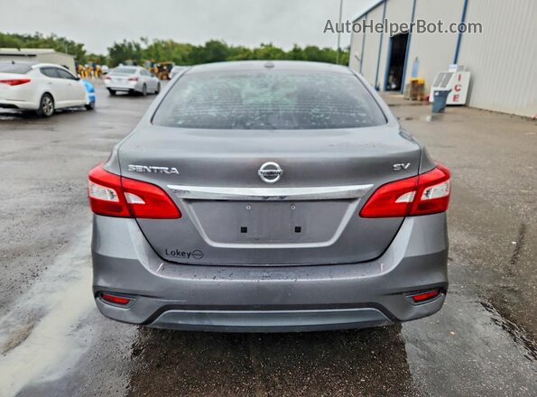 3N1AB7AP9JY224039 2018 NISSAN SENTRA Gray Вид ззаду