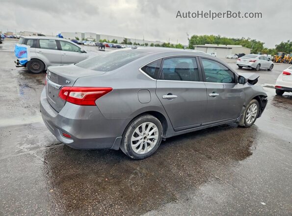 3N1AB7AP9JY224039 2018 NISSAN SENTRA Gray Задня права чверть