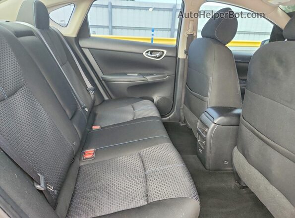 3N1AB7AP9JY234490 2018 NISSAN SENTRA Черный Вид задних сидений