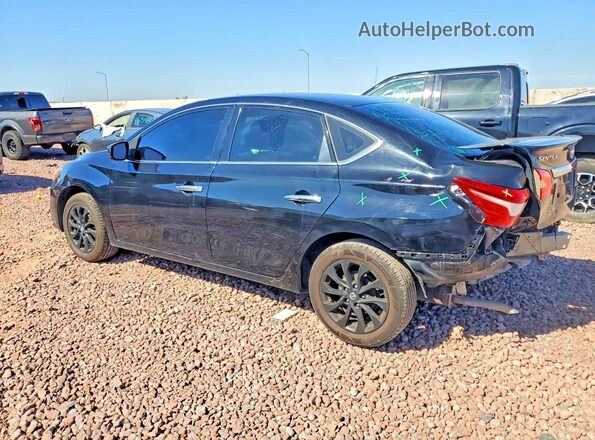 3N1AB7AP9JY277498 2018 NISSAN SENTRA Black Rear right