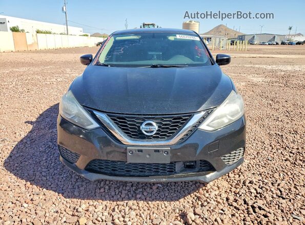 3N1AB7AP9JY277498 2018 NISSAN SENTRA Black Rear view