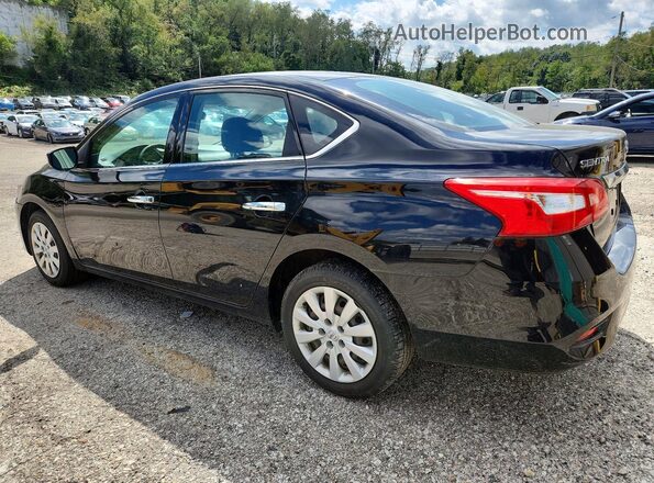 3N1AB7AP9JY288632 2018 NISSAN SENTRA Black Rear left