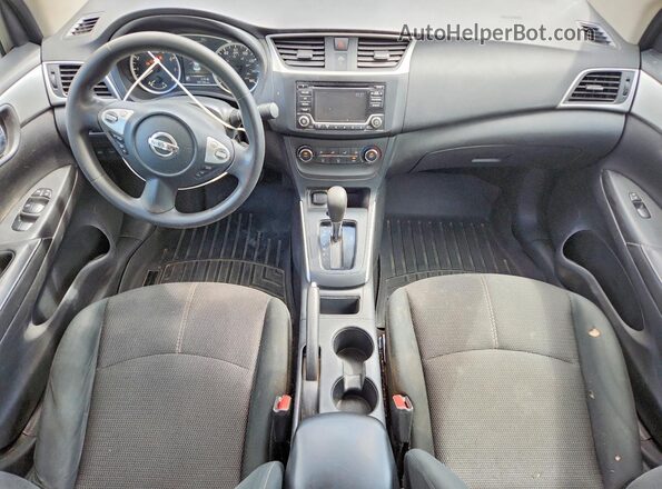 3N1AB7AP9JY288632 2018 NISSAN SENTRA Black Dashboard view