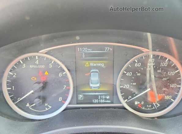 3N1AB7AP9JY288632 2018 NISSAN SENTRA Black Instrument cluster view