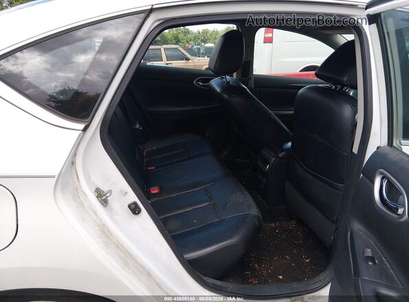 3N1AB7AP9JY306918 2018 NISSAN SENTRA White Vista de la etiqueta del VIN