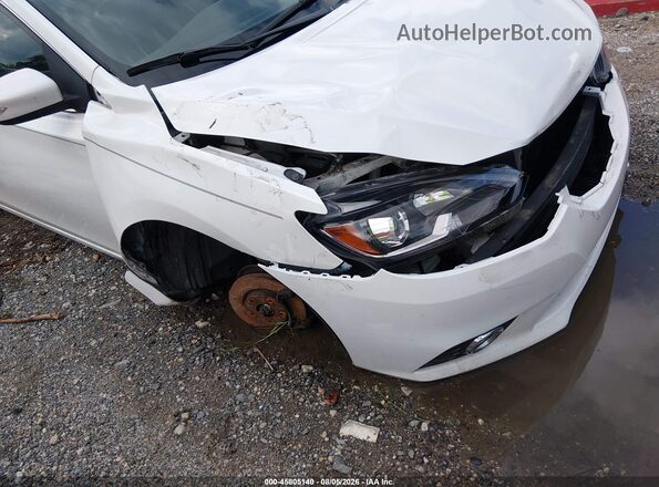 3N1AB7AP9JY306918 2018 NISSAN SENTRA White Vista interior trasera