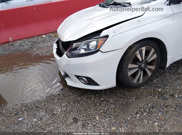 3N1AB7AP9JY306918 2018 NISSAN SENTRA White Vista interior de 360 grados