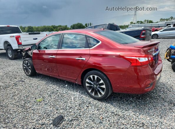 3N1AB7AP9JY307468 2018 NISSAN SENTRA Red Rear left