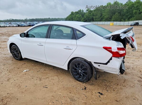 3N1AB7AP9JY338560 2018 NISSAN SENTRA White Trasero izquierdo