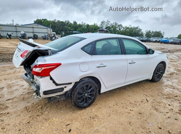 3N1AB7AP9JY338560 2018 NISSAN SENTRA White Trasero derecho