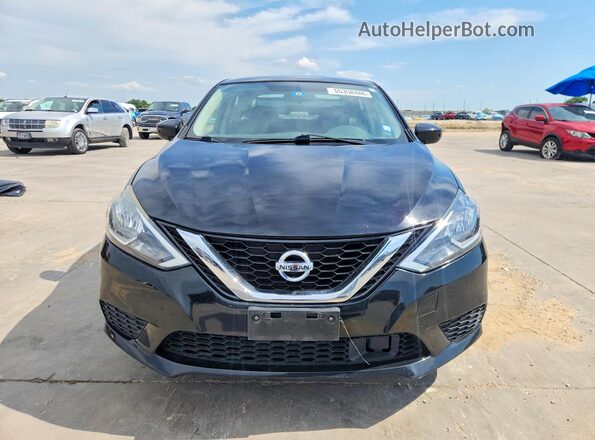 3N1AB7AP9JY343788 2018 NISSAN SENTRA Black Widok z przodu