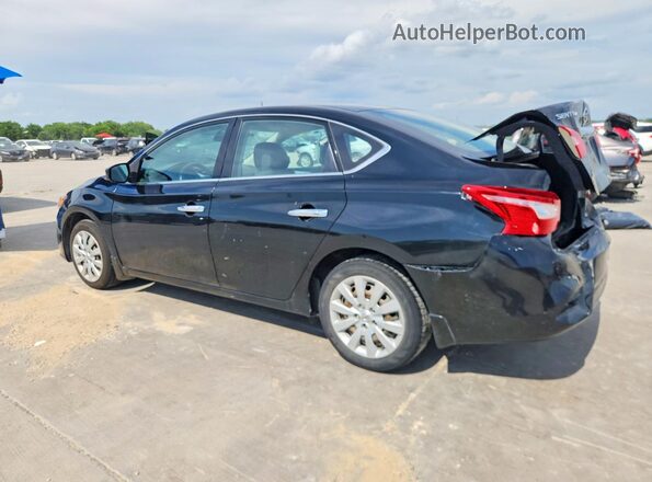 3N1AB7AP9JY343788 2018 NISSAN SENTRA Black Tył lewy
