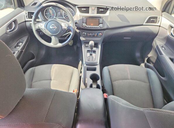 3N1AB7AP9JY343788 2018 NISSAN SENTRA Black Widok deski rozdzielczej
