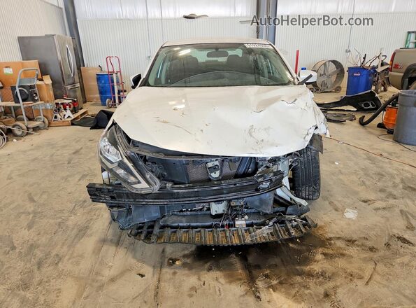 3N1AB7AP9KL603346 2019 NISSAN SENTRA White Widok z przodu