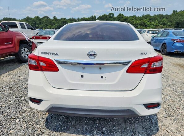 3N1AB7AP9KL614248 2019 NISSAN SENTRA White Vista trasera