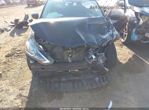 3N1AB7AP9KL614329 2019 NISSAN SENTRA Black Vista frontal