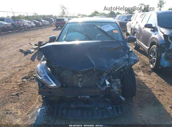 3N1AB7AP9KL614329 2019 NISSAN SENTRA Black Vista del cuadro de instrumentos