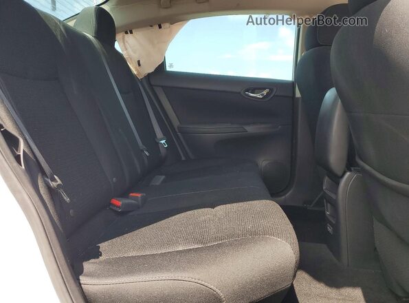 3N1AB7AP9KY208571 2019 NISSAN SENTRA White Rear seats view