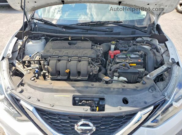 3N1AB7AP9KY208571 2019 NISSAN SENTRA White Rear interior view