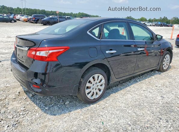 3N1AB7AP9KY231798 2019 NISSAN SENTRA Black Задня права чверть