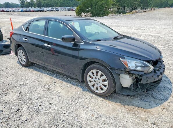 3N1AB7AP9KY231798 2019 NISSAN SENTRA Black Передня права чверть