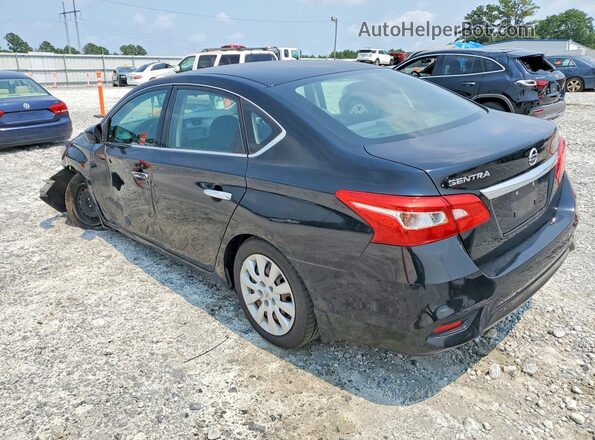 3N1AB7AP9KY231798 2019 NISSAN SENTRA Black Задня ліва чверть